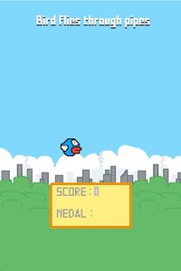 Bird flies through pipes screenshot, image №3308299 - RAWG