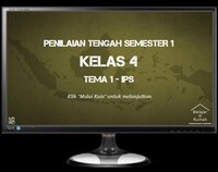 Soal Penilaian Tengah Semester 1 Kelas 4 - Tema 1 - IPS screenshot, image №3020232 - RAWG