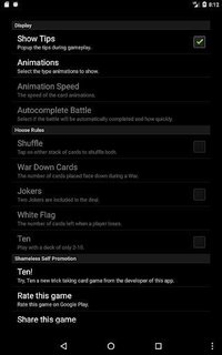 War (Card Game) screenshot, image №1470799 - RAWG