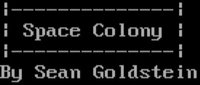 Space Colony (itch) (Sean Goldstein) screenshot, image №1982959 - RAWG