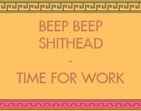 beep beep shithead - time for work screenshot, image №3076102 - RAWG