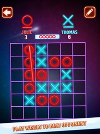 Tic Tac Toe Glow Game screenshot, image №1812215 - RAWG