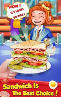 School Lunch Food Maker screenshot, image №1588839 - RAWG