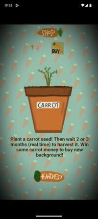 🥕 Grow a carrot! 🥕 screenshot, image №3723469 - RAWG
