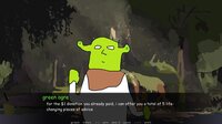 green ogre gives you terrible life advice and dies screenshot, image №4081486 - RAWG