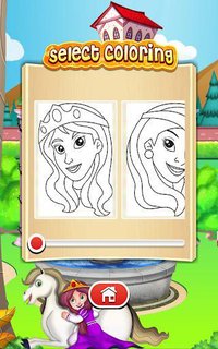 Princess Coloring Game screenshot, image №1555360 - RAWG