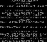 Spider-Man: Return of the Sinister Six screenshot, image №737911 - RAWG