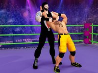 Tag team wrestling 2019: Cage death fighting Stars screenshot, image №2094465 - RAWG