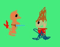 jimmy neutron and carl weezher tag team and kidnap ur mom so charmander has to save them. screenshot, image №3676295 - RAWG