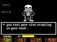 Undertale Sans Boss Fight Scratch screenshot, image №3762072 - RAWG