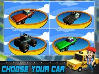 Blocky Pixel Taxi Car Racing 3D screenshot, image №1743260 - RAWG