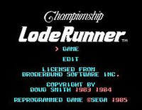 Championship Lode Runner screenshot, image №754270 - RAWG