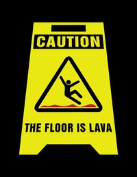 Caution: The floor is lava screenshot, image №1234442 - RAWG