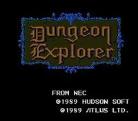 Dungeon Explorer (TurboGrafx-16) screenshot, image №739634 - RAWG