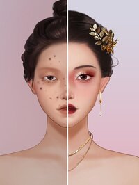 Makeup Styling -DIY Salon game screenshot, image №3430137 - RAWG