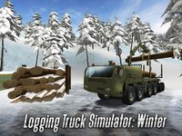Winter Logging Truck Simulator 3D screenshot, image №951347 - RAWG