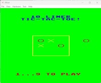 TIC-TAC-TOE (10 LINER) screenshot, image №3801005 - RAWG