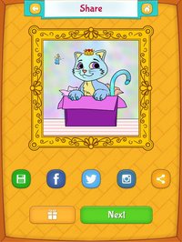 Kitty Cat Coloring Pages screenshot, image №961642 - RAWG