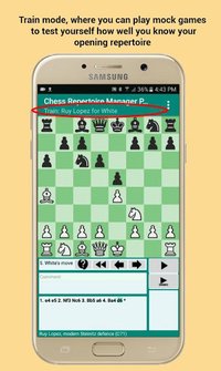 Chess Repertoire Manager PRO - Build, Train & Play screenshot, image №2084789 - RAWG
