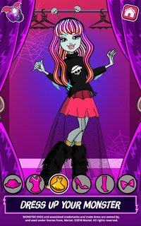 Monster High Beauty Shop: Fangtastic Fashion Game screenshot, image №2070817 - RAWG