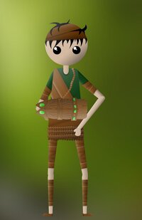 2D Game Character / Forest Style / Skeletal Animation screenshot, image №3022775 - RAWG