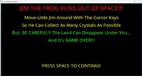 Jim The Frog screenshot, image №1209646 - RAWG
