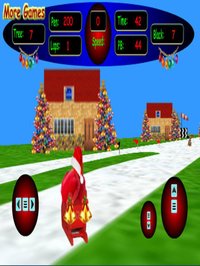 3D Santa's Sleigh Racing screenshot, image №1795927 - RAWG