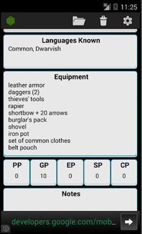 Fifth Edition Character Sheet screenshot, image №2083543 - RAWG