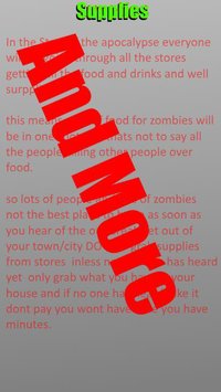 Zombie Survival Guide screenshot, image №1158135 - RAWG