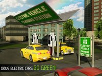 Electric Car Taxi Driver 3D Simulator: City Auto Drive to Pick Up Passengers screenshot, image №976485 - RAWG