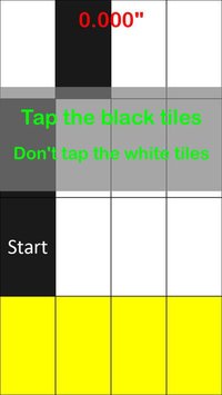 Black Tiles (Avoid the white tiles!) screenshot, image №1914093 - RAWG