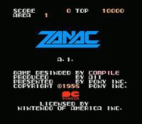 Zanac (1986) screenshot, image №738866 - RAWG