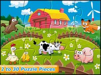 Farm Animals - Puzzle for kids screenshot, image №2280598 - RAWG