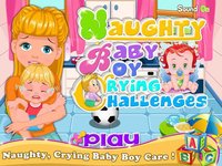 Naughty Baby Boy Crying Challenges screenshot, image №1757297 - RAWG