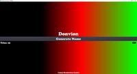 Black Name Generator screenshot, image №3359174 - RAWG