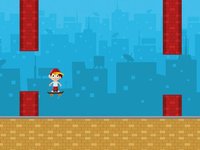 Jack The Jumpy Skateboard Kid - Red cap boy escape game with 8-bit graphics screenshot, image №2058760 - RAWG