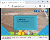 CramFLASH CCNA router commands 30 Random FlashCards screenshot, image №2171655 - RAWG