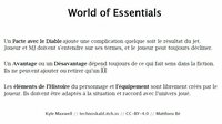 World of Essentials version française screenshot, image №2792084 - RAWG