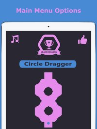 Circle Dragger - Beware Black Dots And Obstacles screenshot, image №1919843 - RAWG