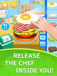 Burger Chef. Kitchen Game for Toddlers. Premium screenshot, image №1684190 - RAWG