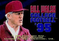 Bill Walsh College Football '95 screenshot, image №758533 - RAWG