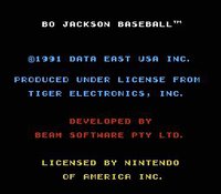 Bo Jackson Baseball screenshot, image №734851 - RAWG
