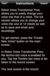 Free Robot Voice Transformer screenshot, image №969440 - RAWG