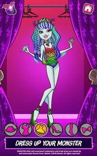 Monster High Beauty Shop: Fangtastic Fashion Game screenshot, image №1450008 - RAWG