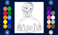 Girls Coloring Book screenshot, image №1188042 - RAWG