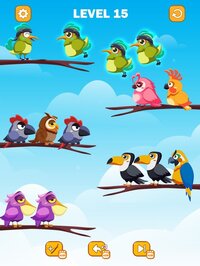 Bird Color Sort Puzzle screenshot, image №3343327 - RAWG