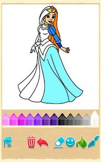 Princess Coloring Game screenshot, image №1555357 - RAWG