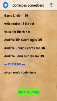 Dominoes ScoreBoard screenshot, image №1795734 - RAWG