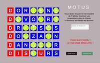 Motus (french word game) screenshot, image №2380249 - RAWG