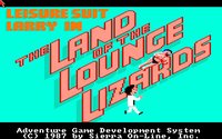 Leisure Suit Larry in the Land of the Lounge Lizards screenshot, image №744725 - RAWG